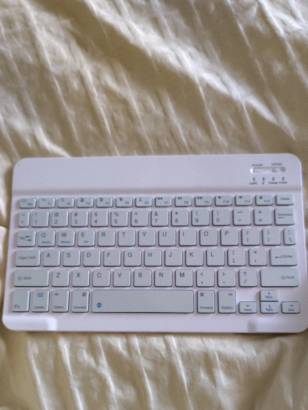 Ultra Slim Rechargeable Bluetooth Keyboard